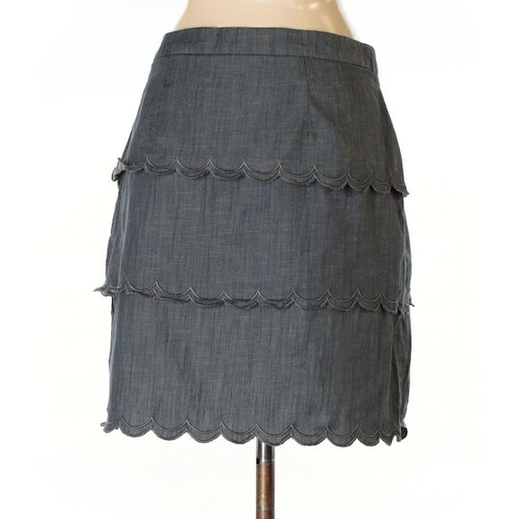 Banana Republic Scalloped Skirt   - Picture 3 of 5